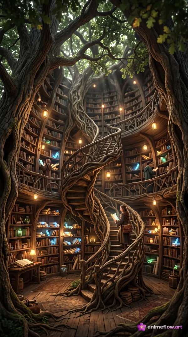 Enchanted Tree Library