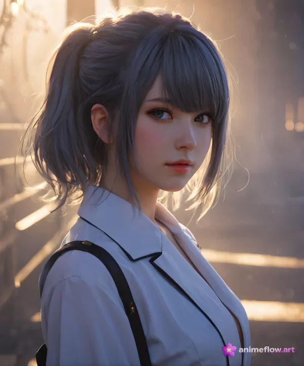 Golden Hour Anime Muse