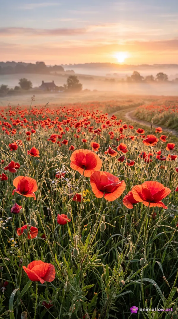 Golden Poppy Sunrise