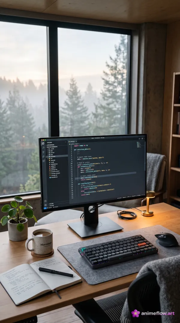 Cozy Coding Morning