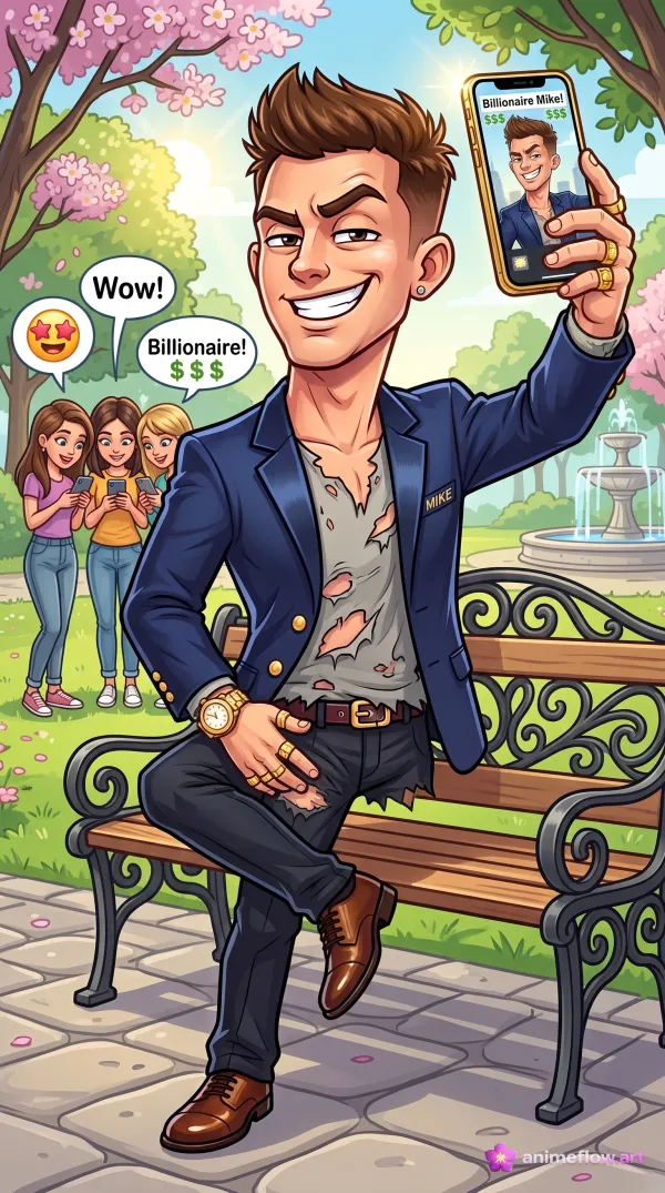 Billionaire Mike's Selfie