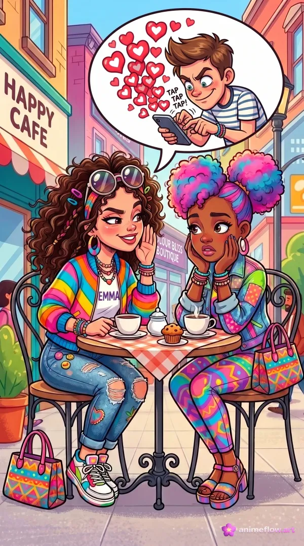 Candy-Colored Café Crush