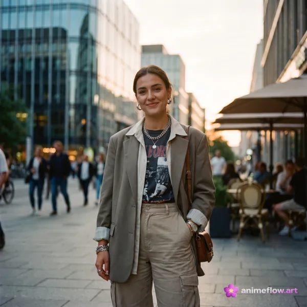 Golden Hour Street Chic