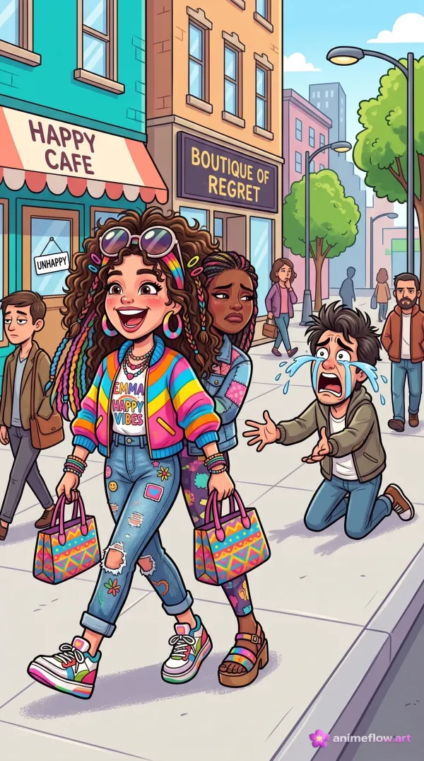Rainbow Stride, Crying Guy