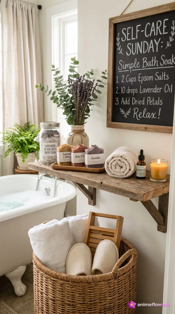 Serene Spa Bathroom Retreat