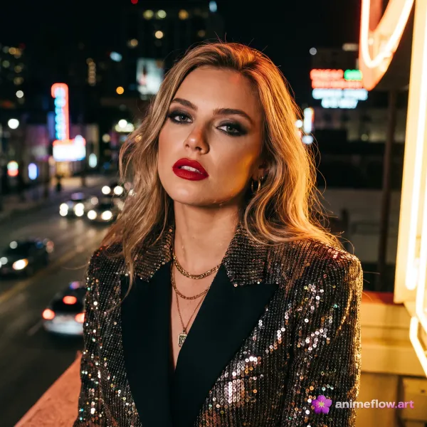 Neon Glamour After Dark