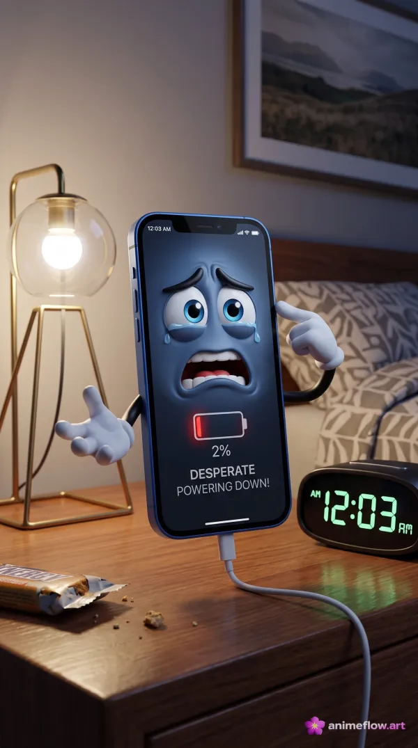 2% Battery Panic Attack