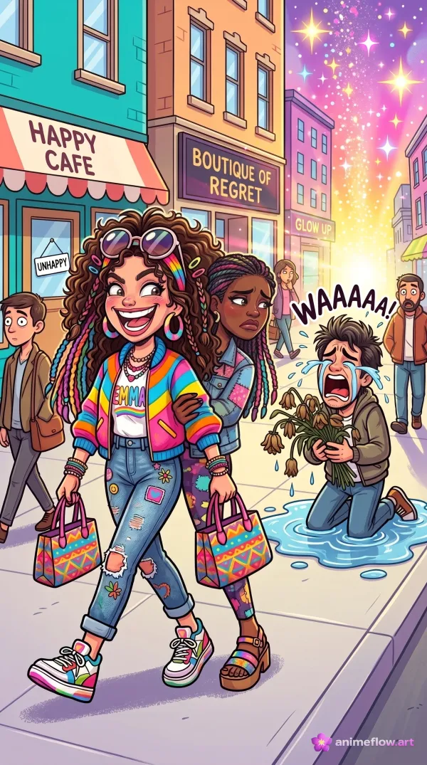 Rainbow Girls Rule The Street