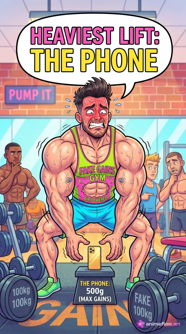 Fake Gains Gym Humor