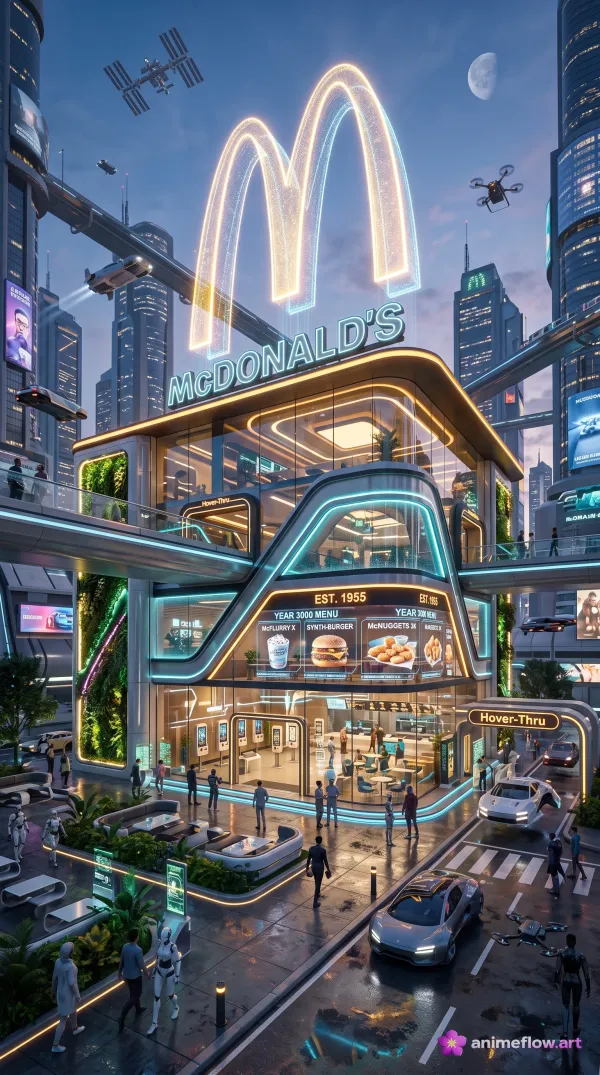 Neon Arches Utopia