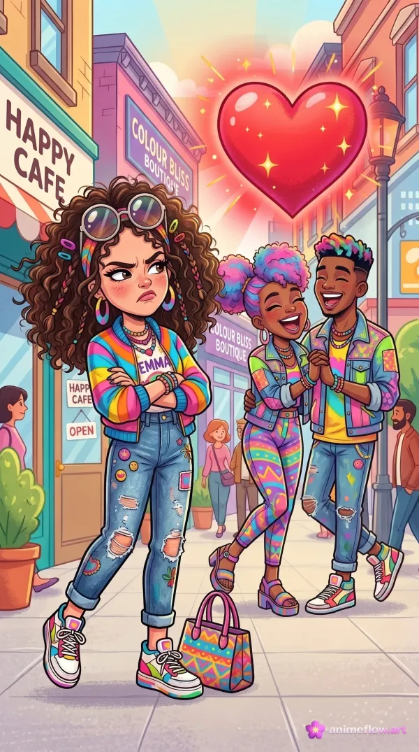 Rainbow Love Triangle