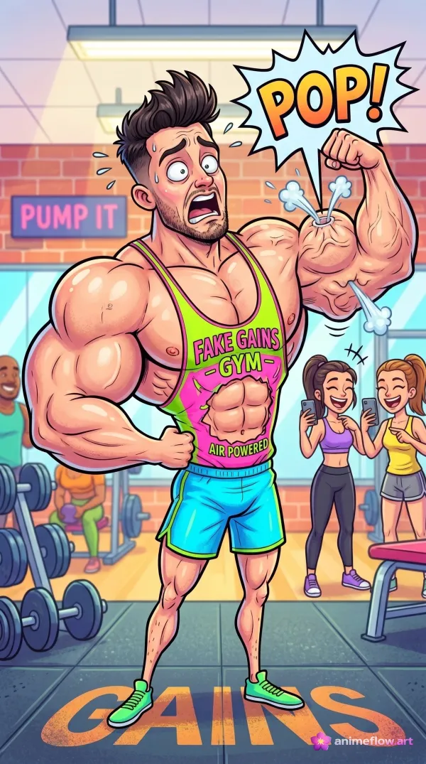 Fake Gains Gym Fail