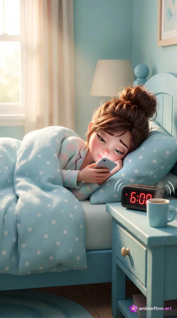 Cozy Morning Scroll