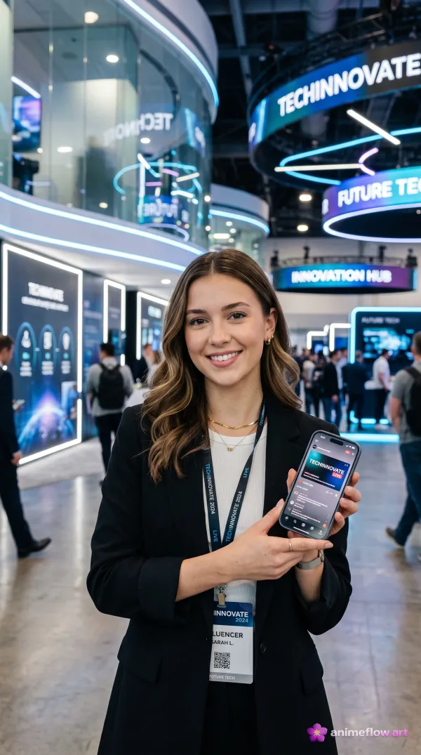 Tech Influencer Glow