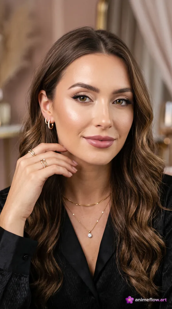 Warm Elegance In Black