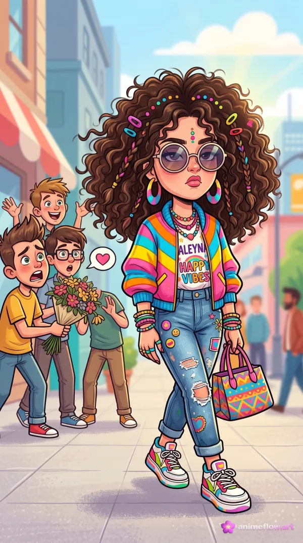 Curly Confidence In Color