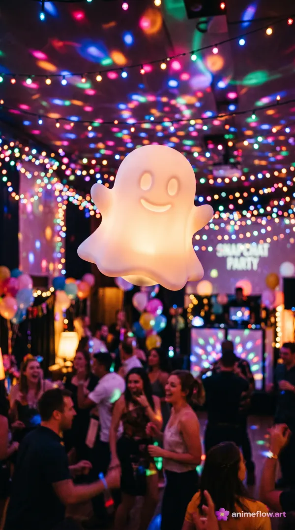 Glowing Ghost Party Bash