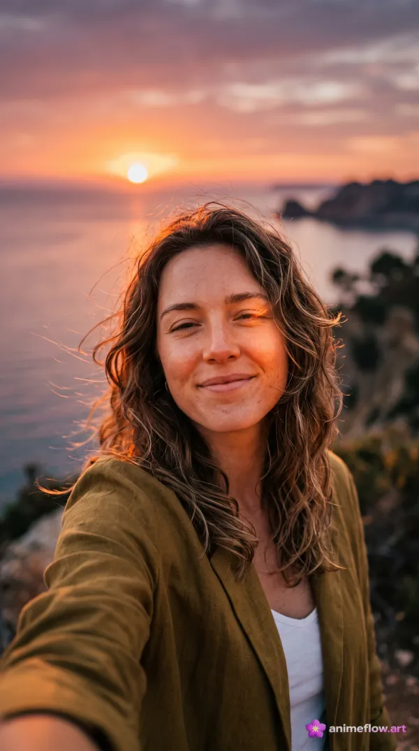 Golden Hour Coastal Glow