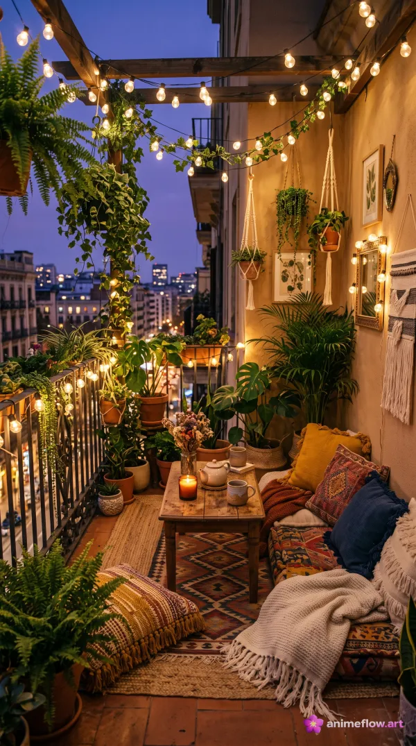 Twilight Balcony Retreat