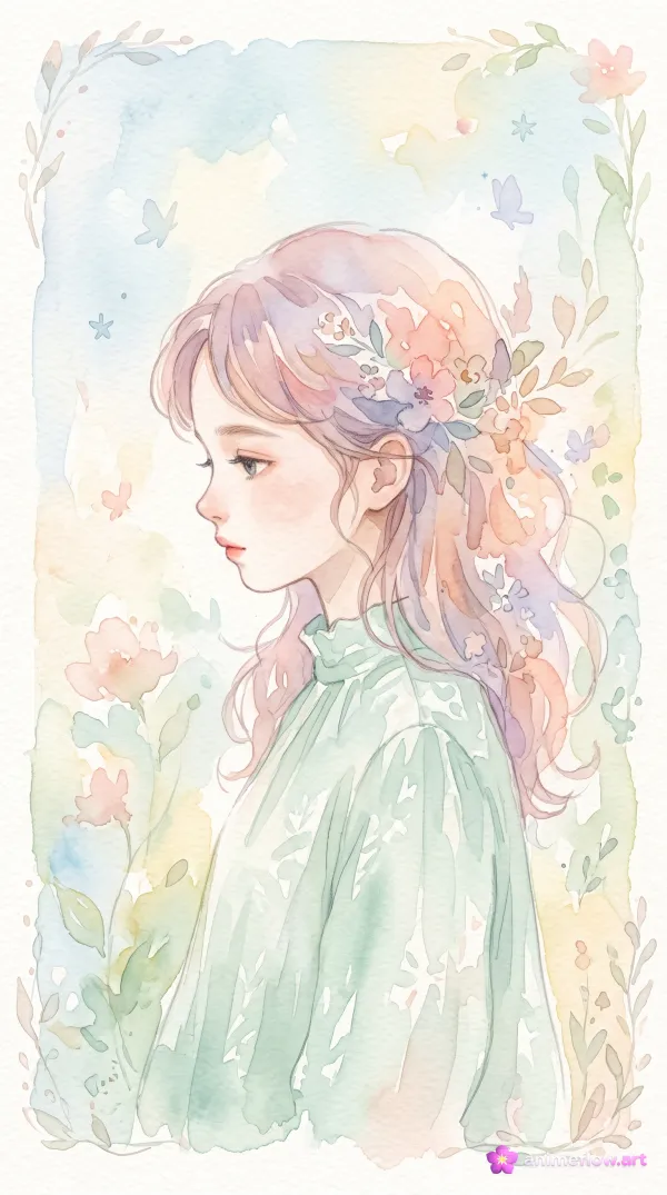 Pastel Watercolor Reverie