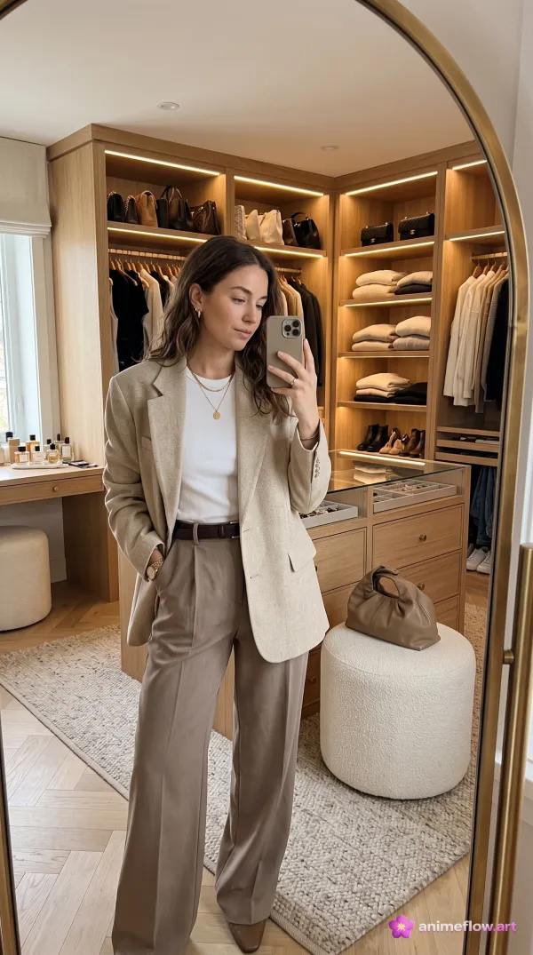 Golden Hour Closet Selfie