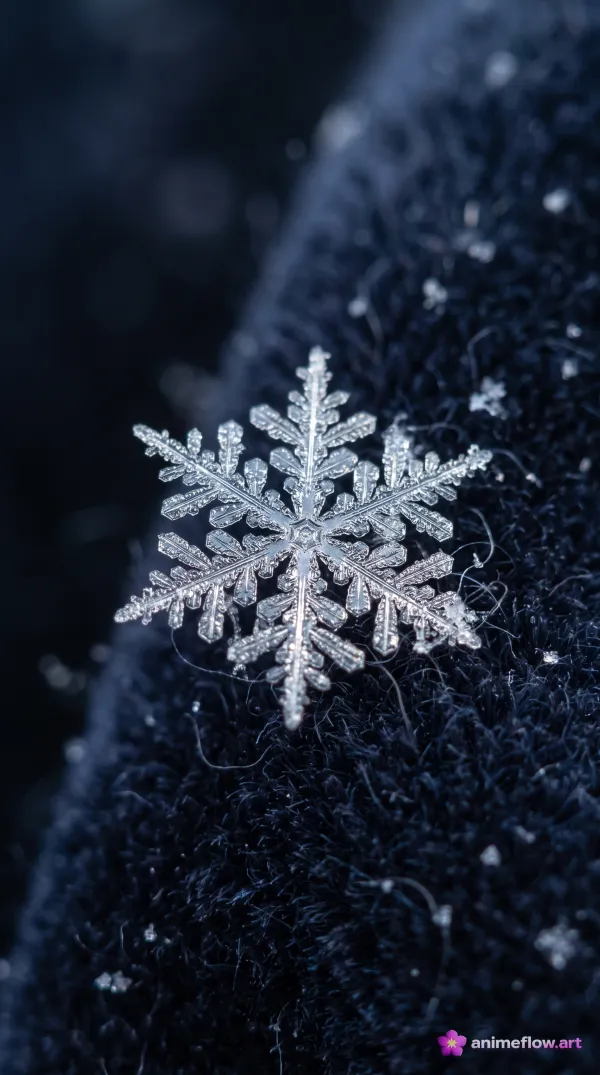 Frozen Lace On Midnight Knit