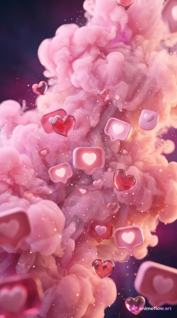 Candy Cloud Hearts