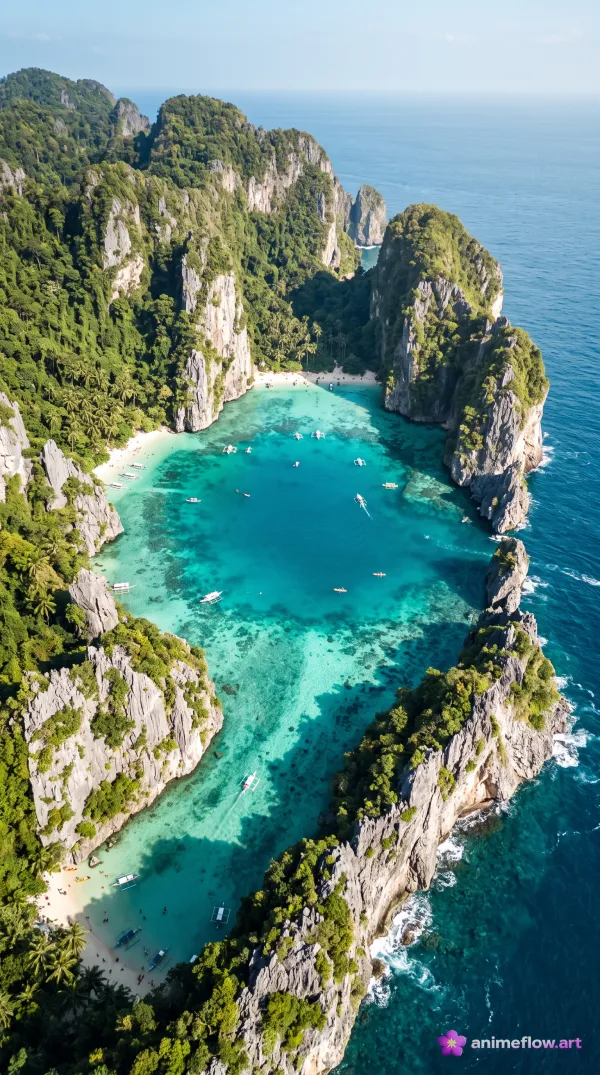 Turquoise Lagoon Paradise