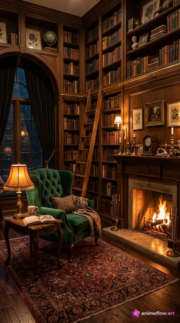 Fireside Reading Sanctuary