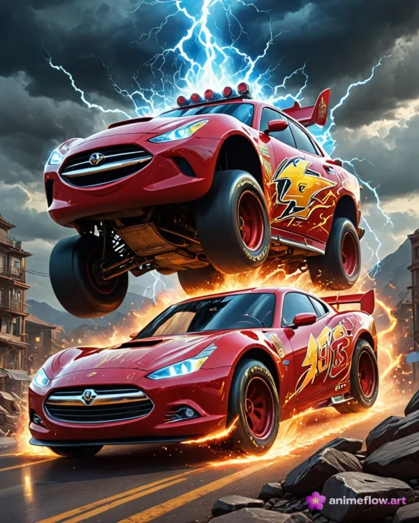 Storm-Charged Red Rivals