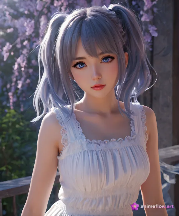 Silver Blossom Serenity