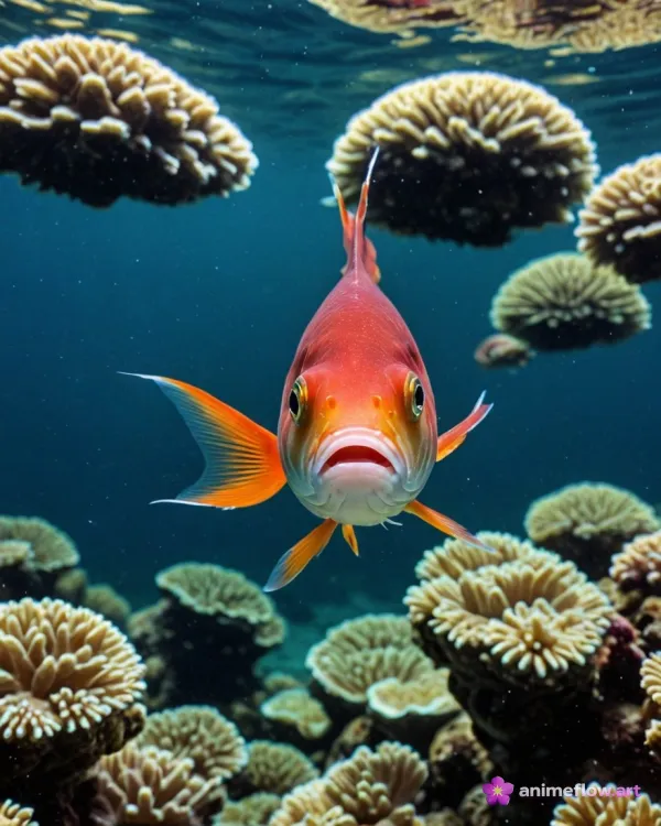 Coral Guardian's Gaze