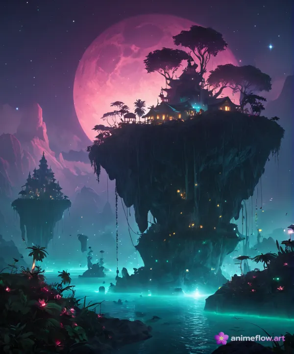 Luminous Floating Isle