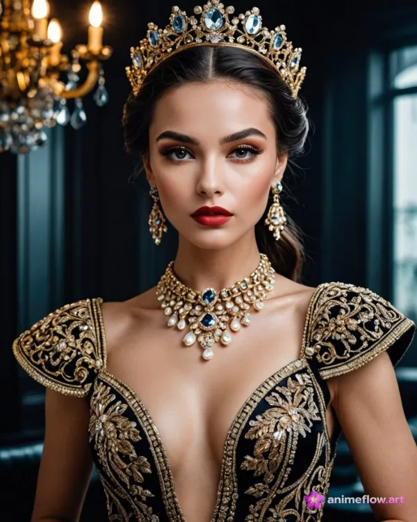 Golden Crown Elegance