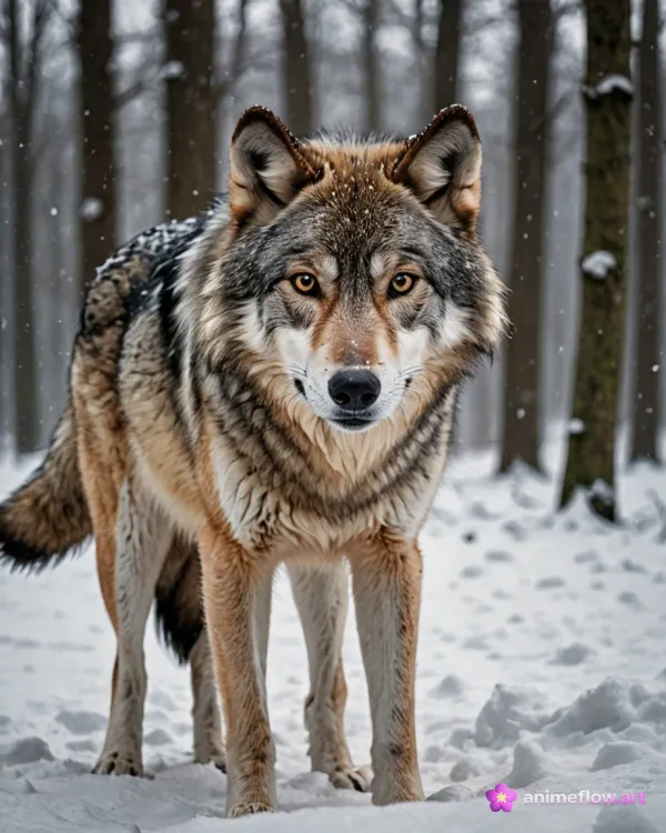 Winter Wolf's Silent Watch