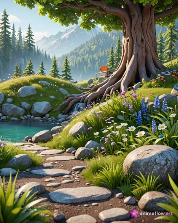 Ancient Glade Serenity