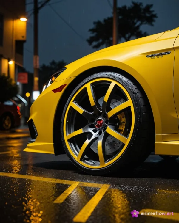 Midnight Yellow Wheel