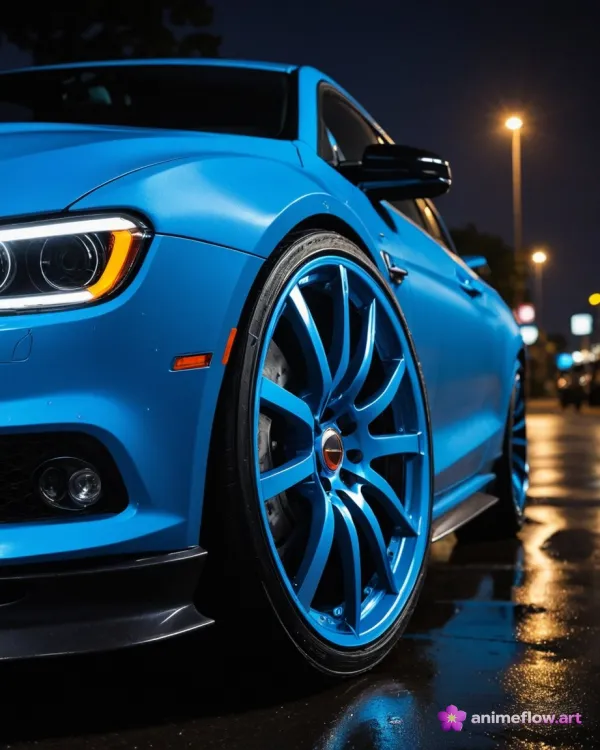 Midnight Blue Blaze