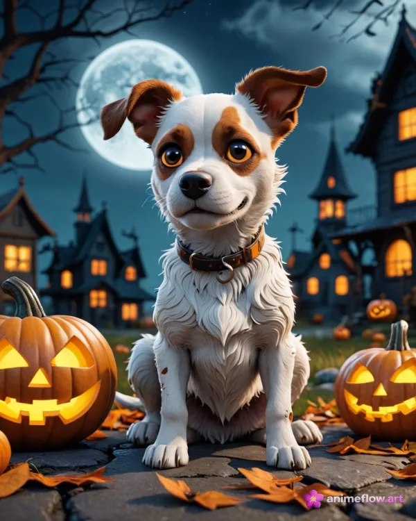 Spooky Paws And Pumpkin Glow