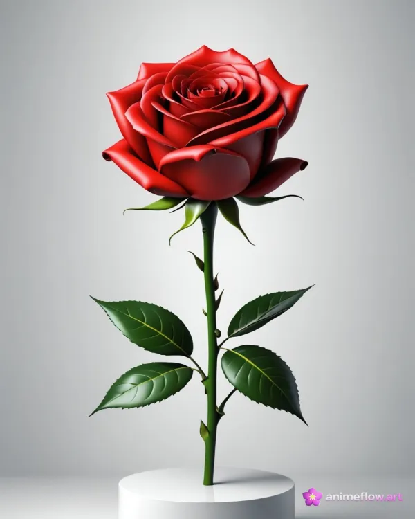 Crimson Rose Elegance