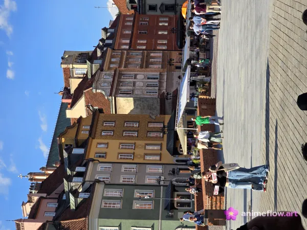 Sunlit Old Town Square