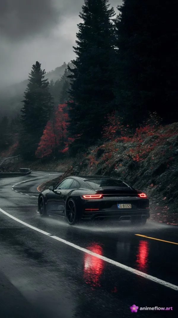 Crimson Rain Drift