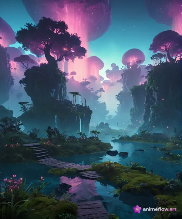 Mystic Glow Wetland