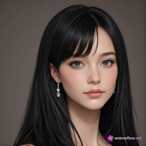 Ethereal Gaze In Soft Light