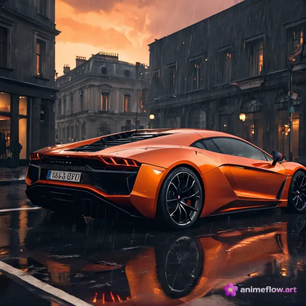Amber Supercar Twilight