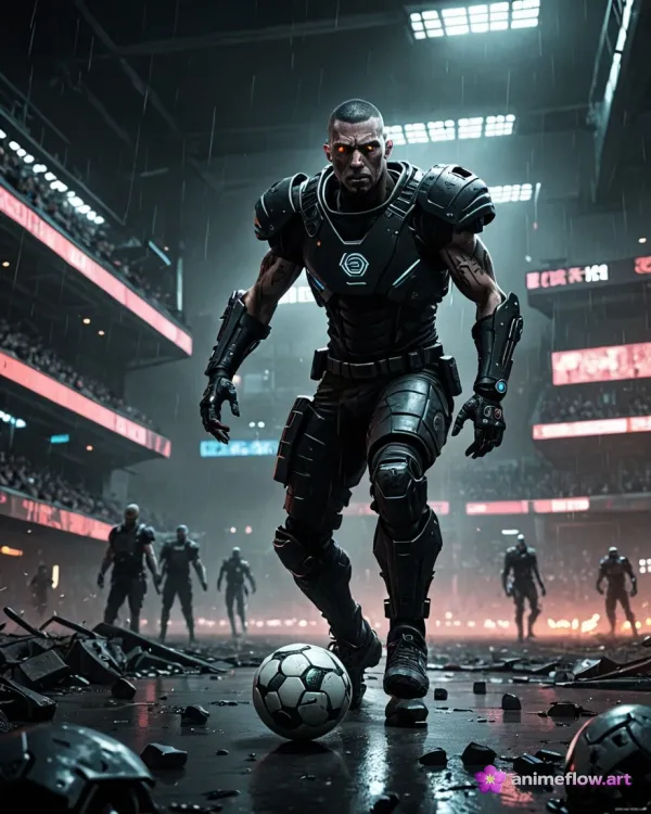 Neon Fury: Cyber Athlete
