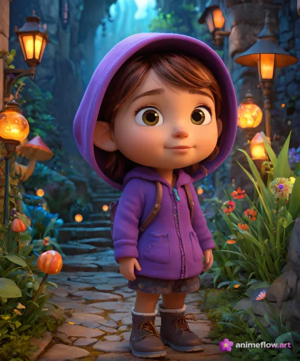 Enchanted Stroll In Twilight