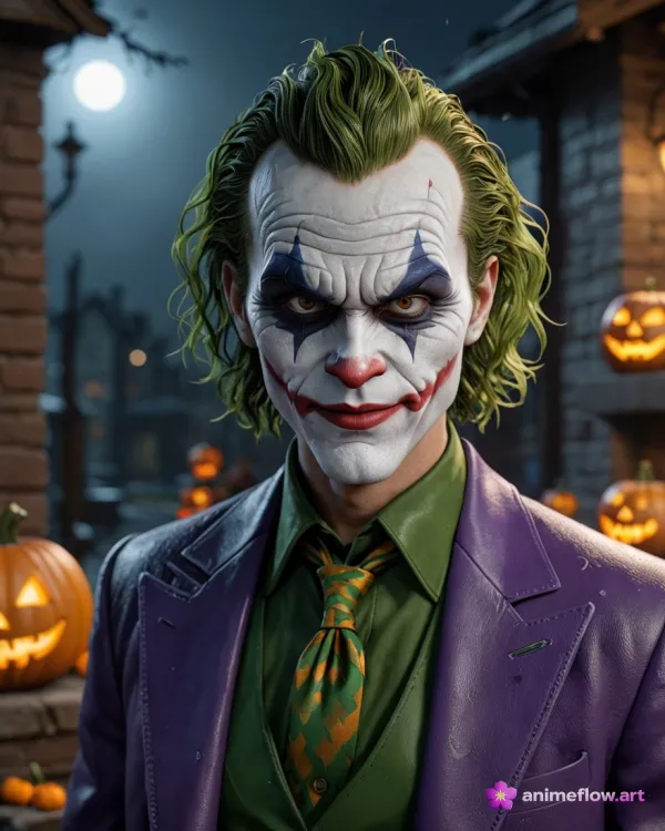 Joker's Halloween Moonlight Menace