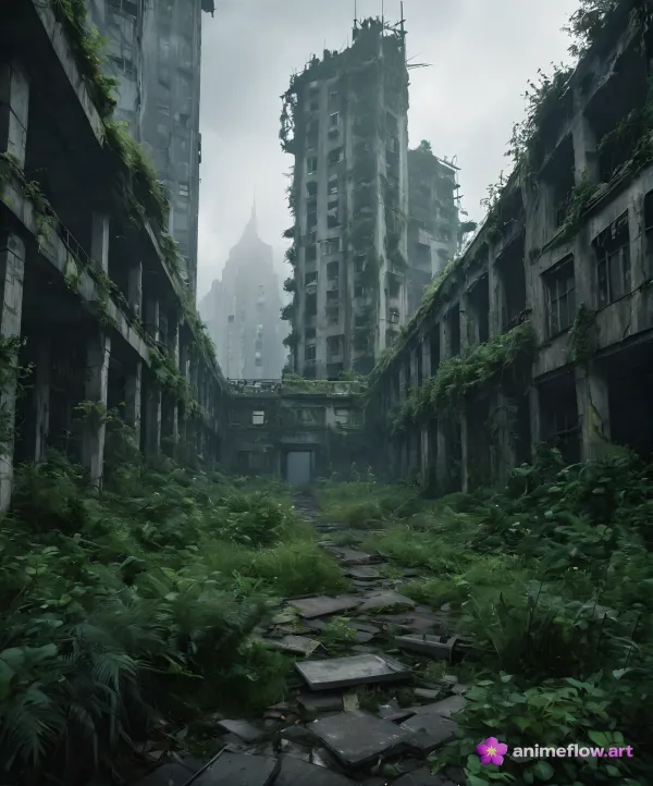 Foggy Ruins Reclaimed