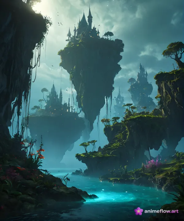 Floating Castle Dreamscape
